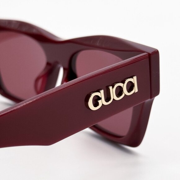 NEW GUCCI GG1835SA 003 WOMEN RED SUNGLASSES GUCCI - Picture 5 of 10